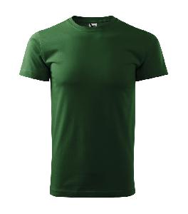 MALFINI Pánske tričko Basic - Fľaškovo zelená | S