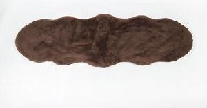 Koberček výrez 55 × 160 cm hnedá