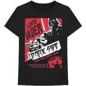 Star Wars tričko Darth Rock Two Čierna S