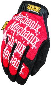 MECHANIX Pracovné rukavice so syntetickou kožou Original® - červené M/9