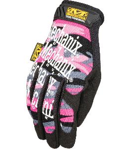 MECHANIX Dámske taktciké rukavice so syntetickou kožou Original® - Pink Camo S/8