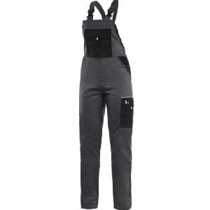 CANIS Dámske nohavice CXS HEKATE na traky, sivo-čierne, Varianta sivo-čierna, Veľkosť 56