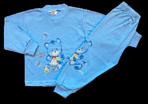 BABY´S WEAR Detské pyžamo –  Greedy Bear, modré veľkosť: 110 (5rokov)
