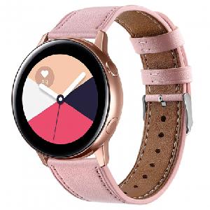 Bstrap Leather Italy remienok na Samsung Galaxy Watch Active 2 40/44mm, pink (SSG012C03)