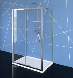 EASY LINE viacstenné sprchovací kút 1100x1000mm, L / P variant, číre sklo EL1115EL3415EL3415