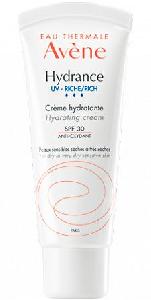 Avéne Hydratačný pleťový krém na suchú až veľmi suchú pleť SPF 30 Hydrance Rich ( Hydrating Cream) 40 ml