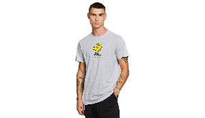 Dedicated T-shirt Stockholm Woodstock Grey Melange šedé 18780 - vyskúšajte osobne v obchode